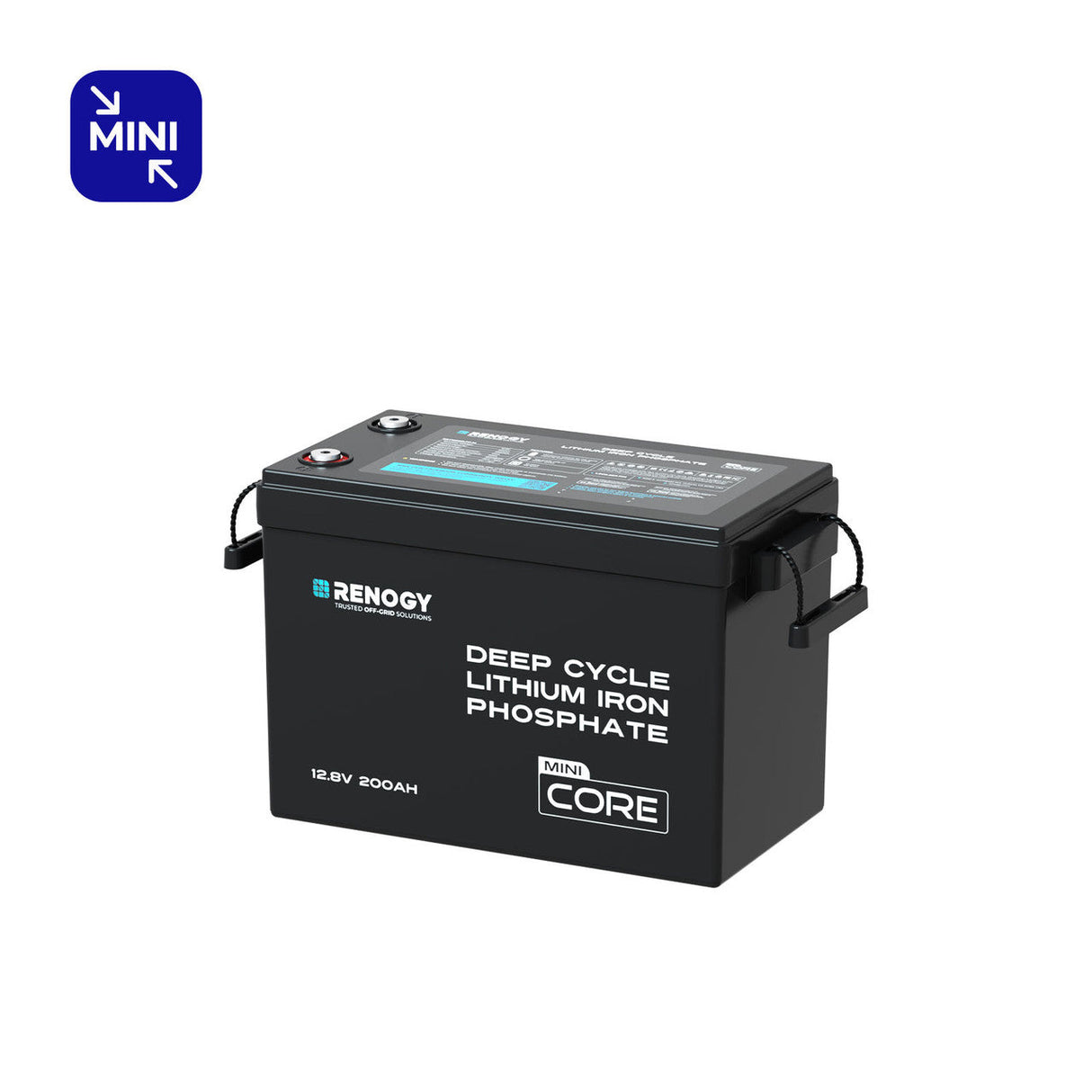 Core Mini – Batería LiFePO₄ 12,8 V 200 Ah con protección contra bajas temperaturas