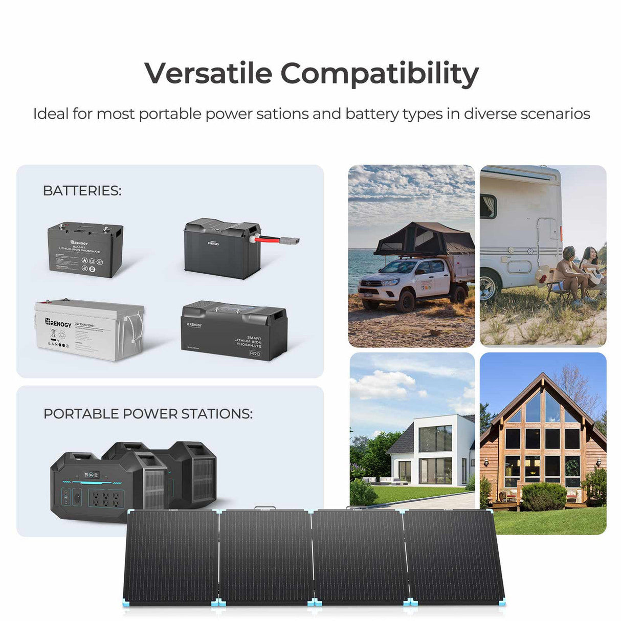 220W Lightweight Portable Solar Suitcase