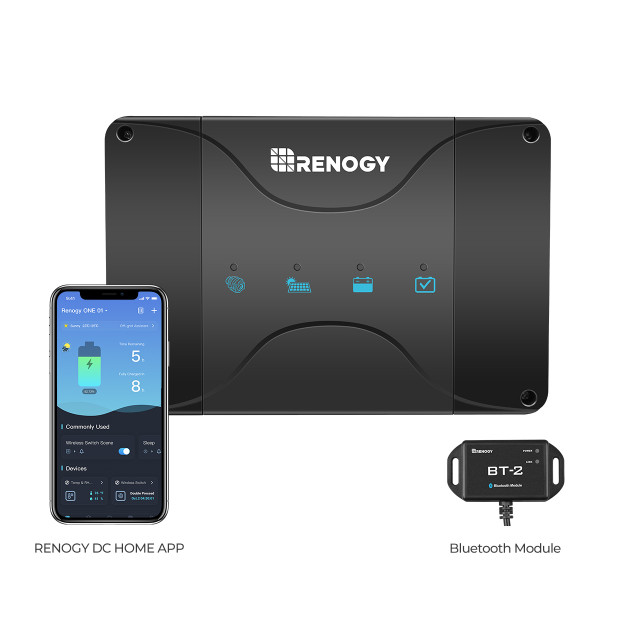 Cargador de Batería DC-DC 12 V con MPPT 50 A/30 A