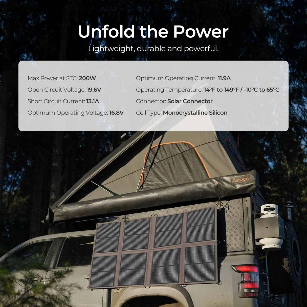 12V 200 W/400W Manta Solar
