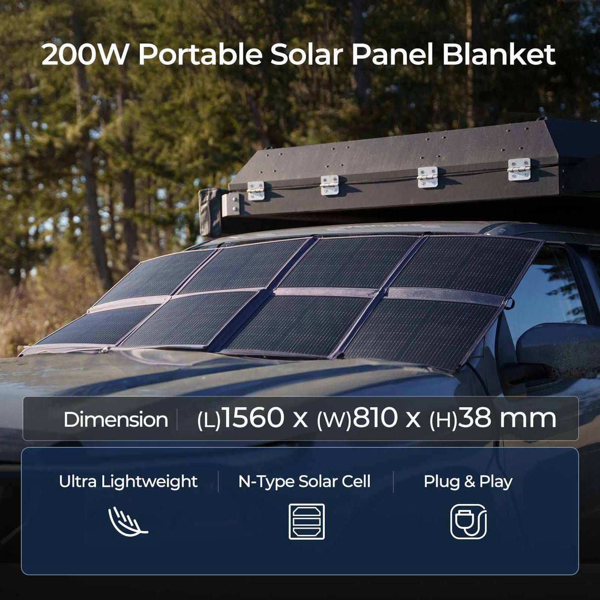 12V 200 W/400W Manta Solar