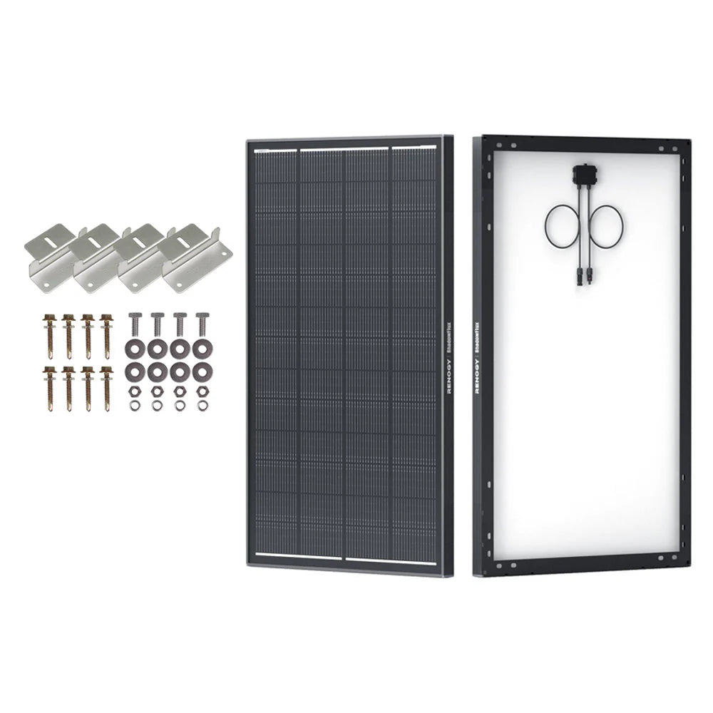 12 V 200 W ShadowFlux Panel Solar Anti-Sombreado