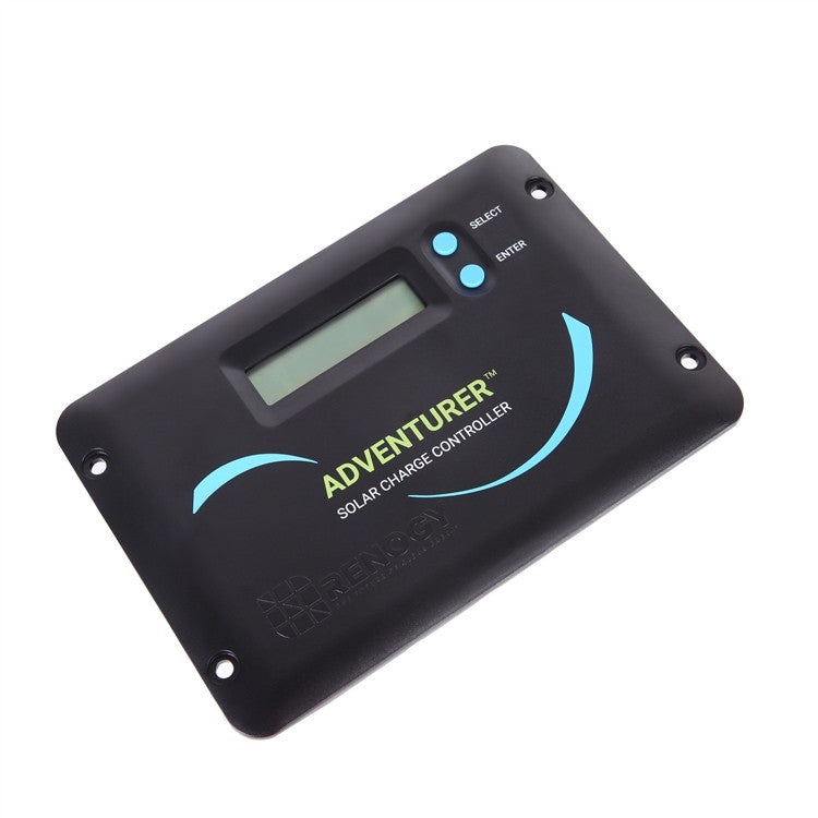 Adventurer Li 30A PWM Flush Mount Charge Controller w/ LCD