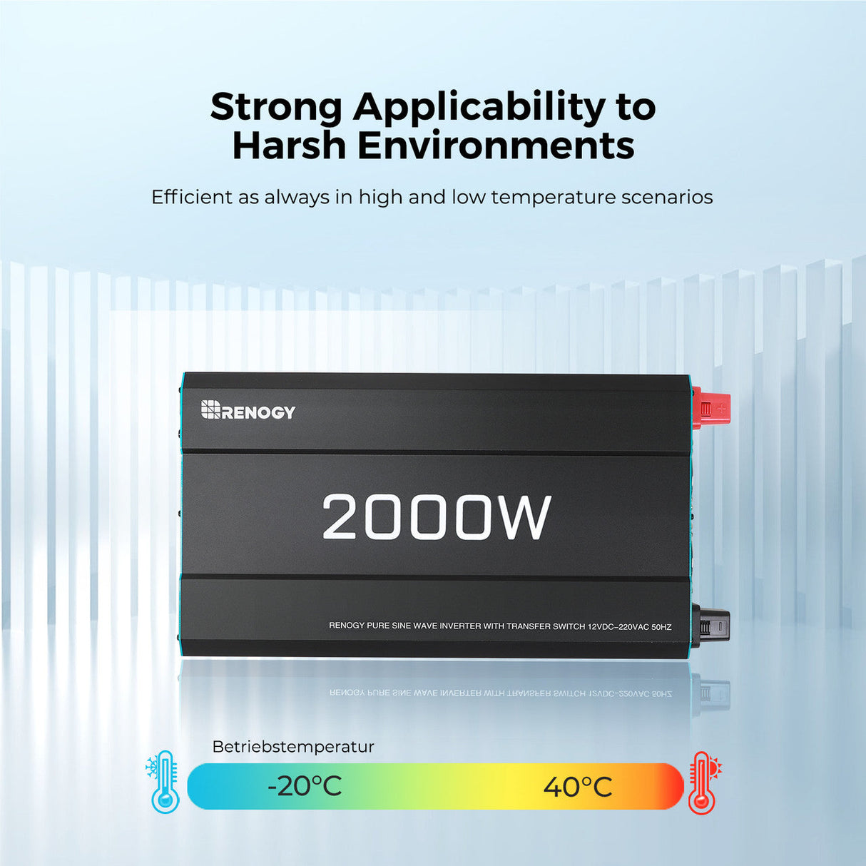 Inversor 12 V 2000 W onda sinusoidal pura