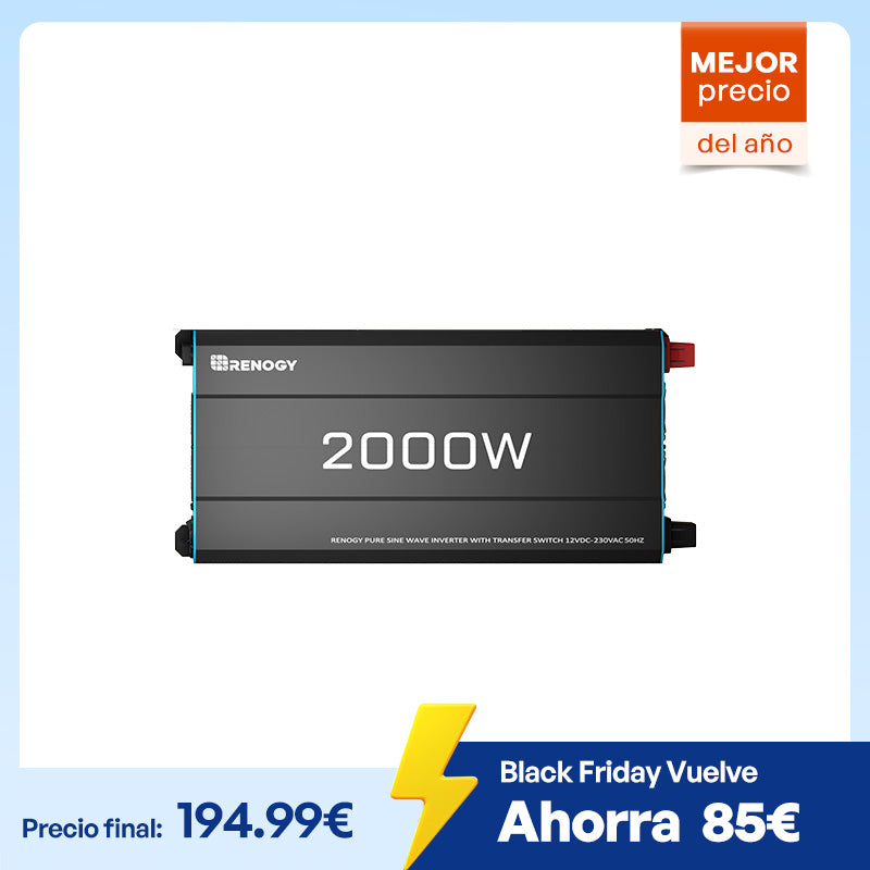 Inversor 12 V onda sinusoidal pura 3000 W / 2000 W / 1000 W