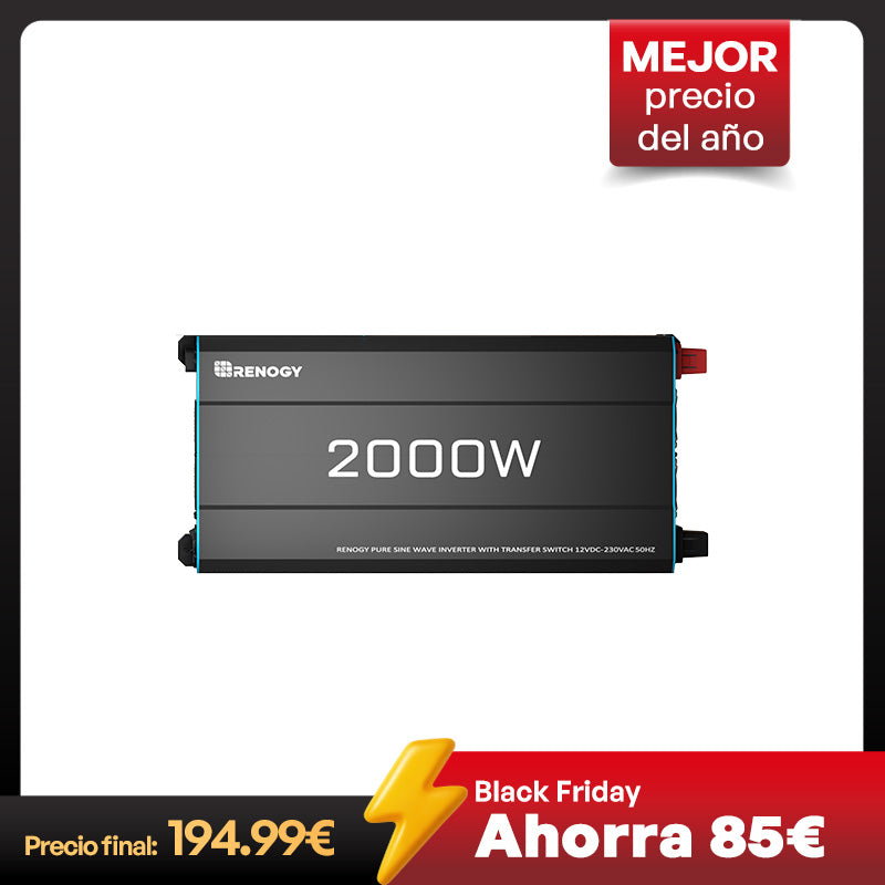 Inversor 12 V onda sinusoidal pura 3000 W / 2000 W / 1000 W