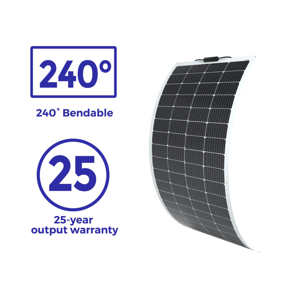 Panel solar flexible monocrystalline 200 W 12 V
