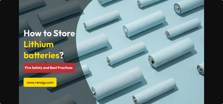 Cómo almacenar baterías de litio de forma segura: guía completa