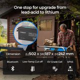 Batería LiFePO4 12V 200Ah Core con Bluetooth