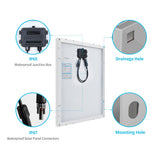 50 Watt 12 Volt Monocrystalline Solar Panel