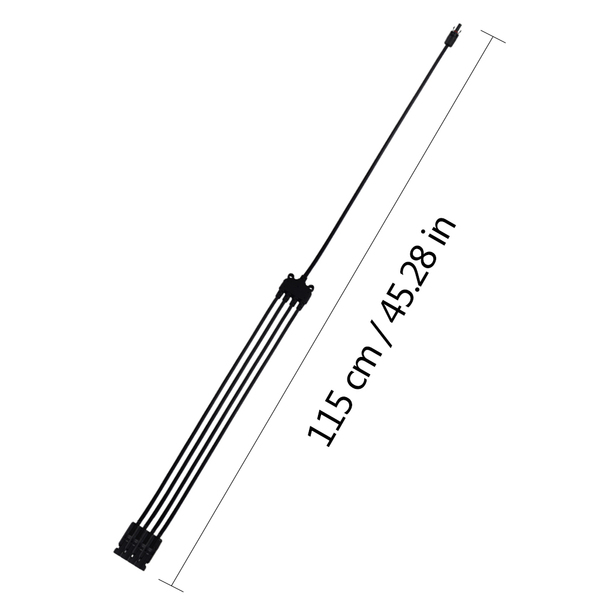 4 to 1 Solar Y Branch Connectors MFFFF  + FMMMM Pair