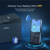 REGO 12V 400Ah Cold Weather Lithium Iron Phosphate Battery