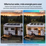 100W Panele Solare Bifaciale N-Type