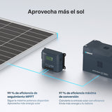 Rover 2 de 20 A 12 V/24 V compacto controlador de carga MPPT con Bluetooth