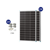 100W Panele Solare Bifaciale N-Type