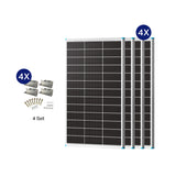 100W Panele Solare Bifaciale N-Type
