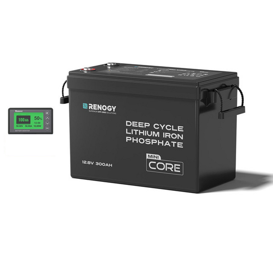 Core Mini 12V – 300Ah Batería de Litio LiFePO4
