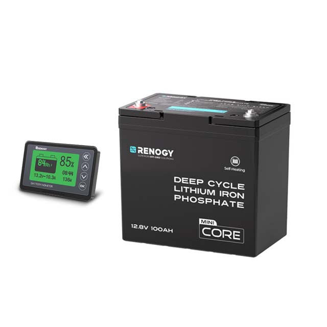 Core Mini- 12 V 100 Ah DuoHeat Tech Batería LiFePO₄