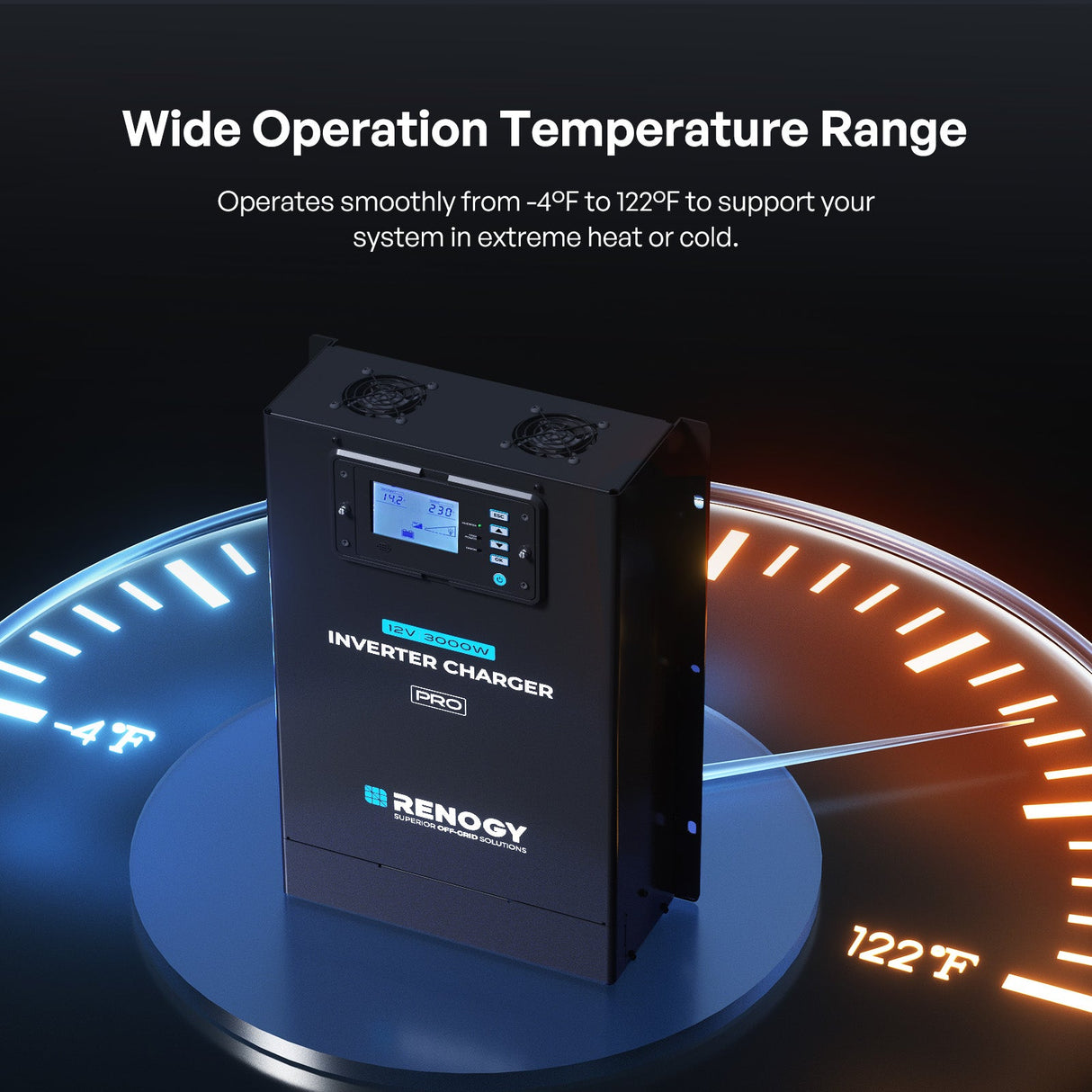 Inversor-cargador Pro 12 V 3000 W HF