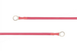 2ft/61cm ANL Fuse Cable with Double Ring Terminals for 3/8 in Lugs