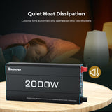 4kWh Portable Home Backup System 800W portable solar panel 12V 300Ah Lithium Battery 2000W pure sine wave invterter