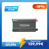 12 V 1000 W Inversor Solar onda Sinusoidal pura DC a AC Para Autocaravanas y Sistemas Fuera de la Red