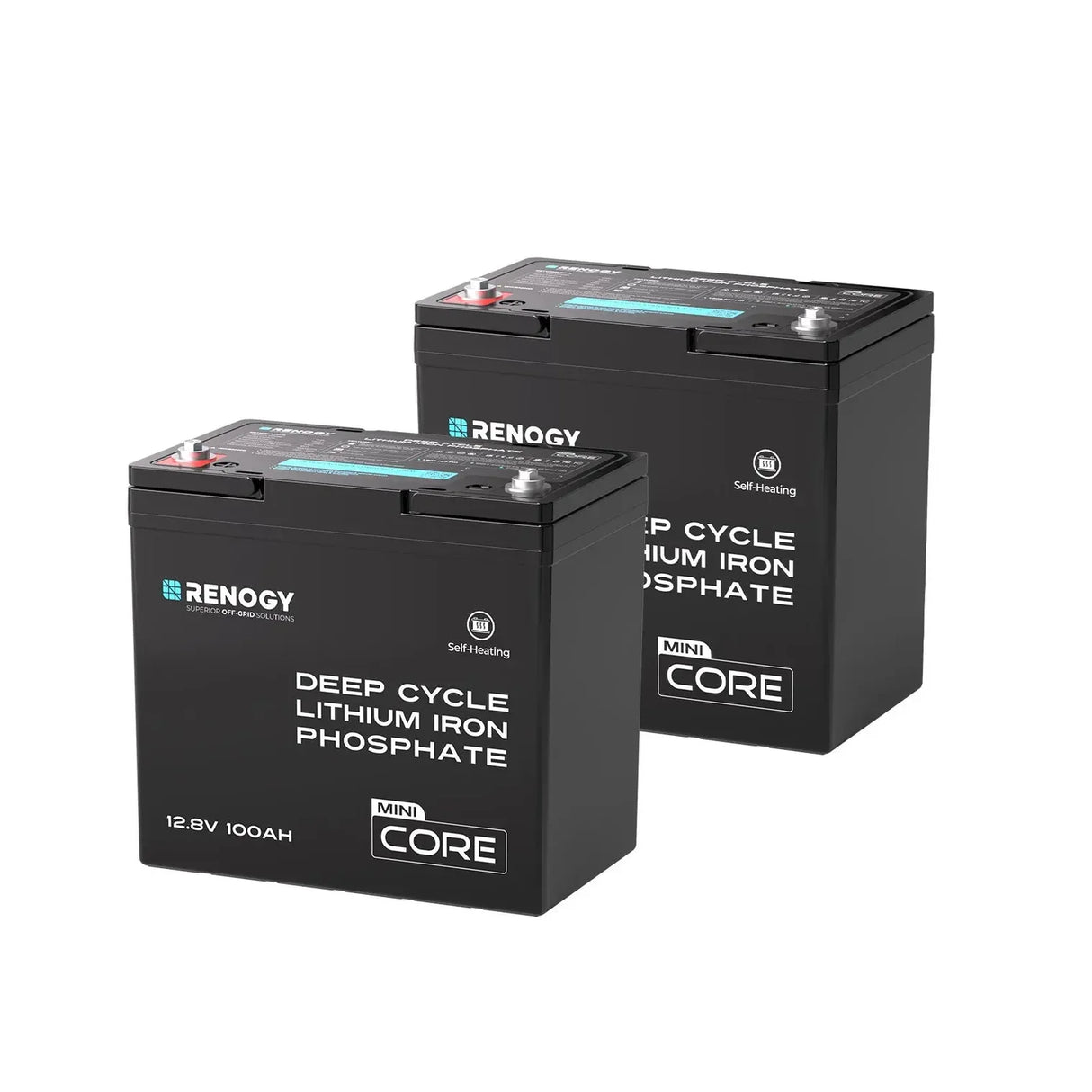 Core Mini- 12 V 100 Ah DuoHeat Tech Batería LiFePO₄