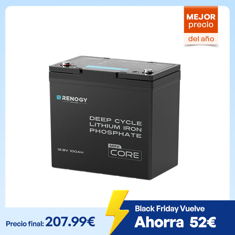 Core Mini – Batería LiFePO₄ 12,8 V 100 Ah