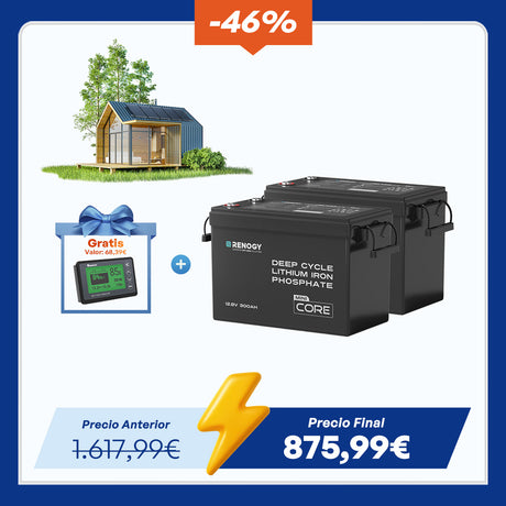 Core Mini 12V – 300Ah Batería de Litio LiFePO4