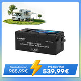 Core - 12V 300A Batería de Litio de con Autocalentamiento