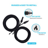 Wiring and Mounting Kit For 100W Solar Panel