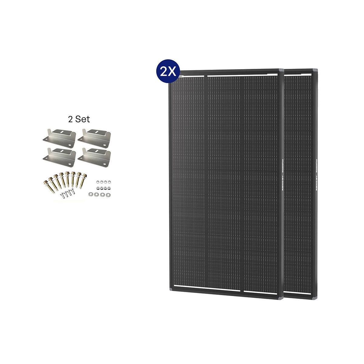 12 V 200 W ShadowFlux Panel Solar Anti-Sombreado
