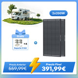 ShadowFlux 12 V 200W Panel Solar Anti-Sombreado