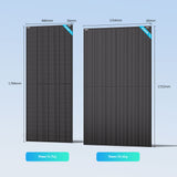 2x400W Panele Solare Bifaciale N-Type