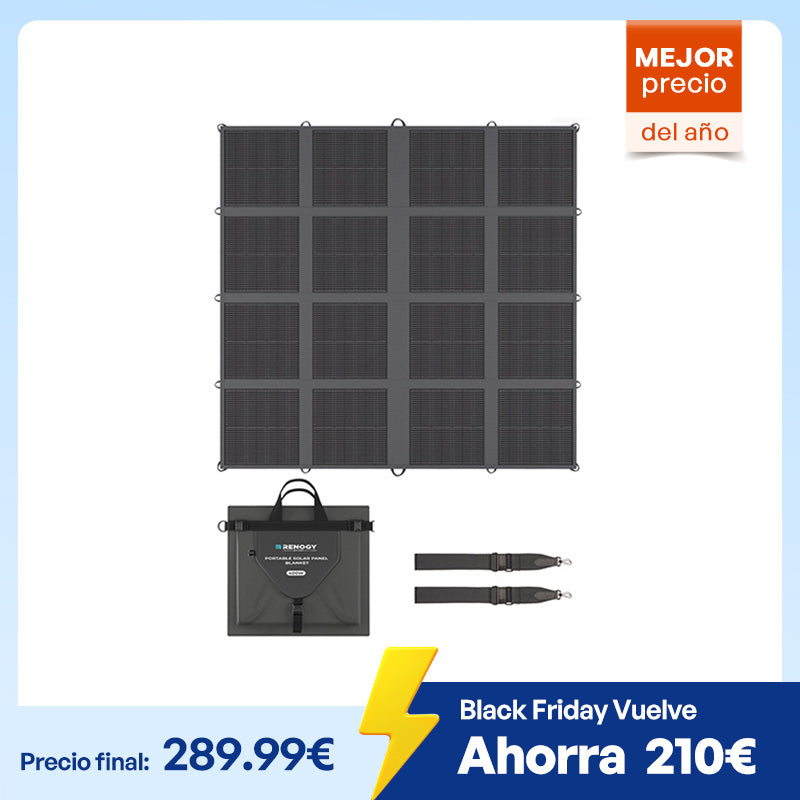 Manta solar de 200 W / 400 W