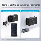 Renogy 12V 50 A/30 A Cargador de Batería DC-DC con MPPT Tome el Control de Su Energía Fácilmente